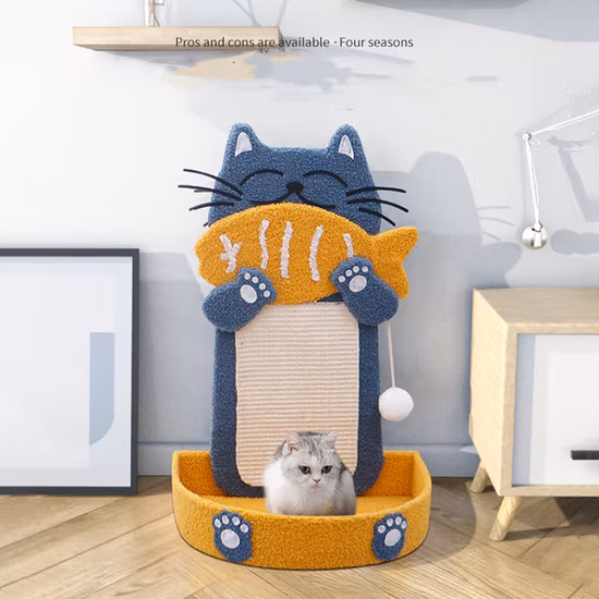 Creative Cartoon Cat Scratching Board