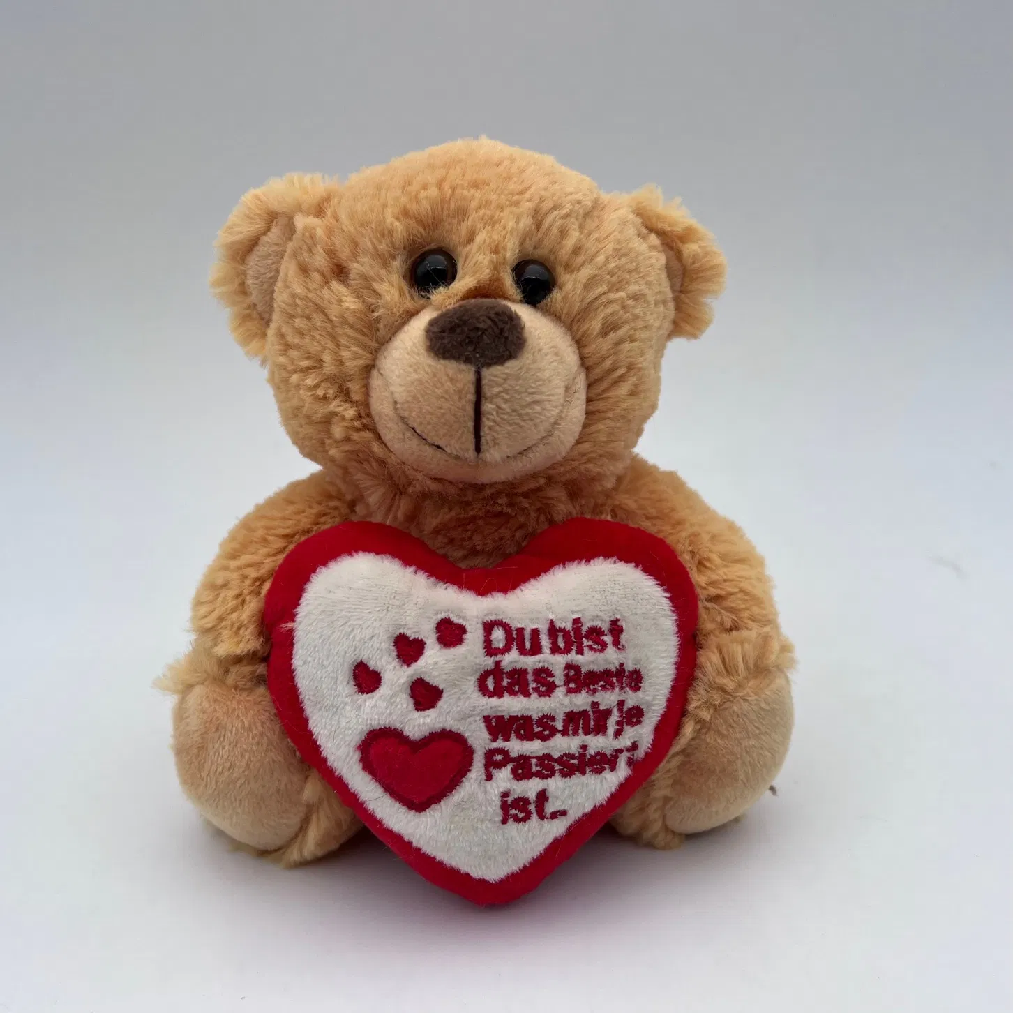 Hochwertige Großhandelsförderung, kundenspezifischer Plüsch, bunter Valentinstag-Teddybär für Freundin